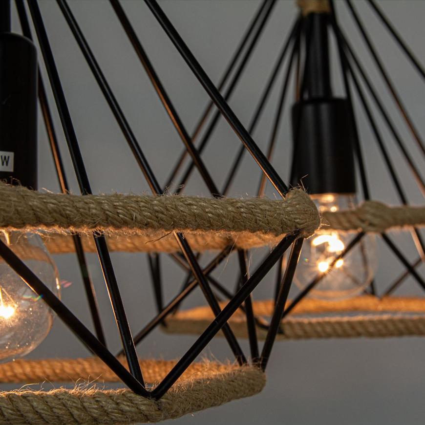 SVITIDLO PIRAMIDA 8803/2 BLACK+SZNUR LW2 BAUMAX