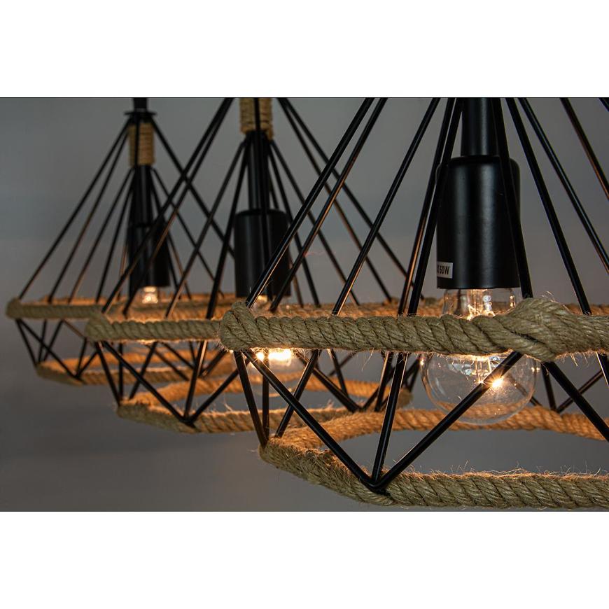 SVITIDLO PIRAMIDA 8803/3 BLACK+SZNUR LW3 BAUMAX