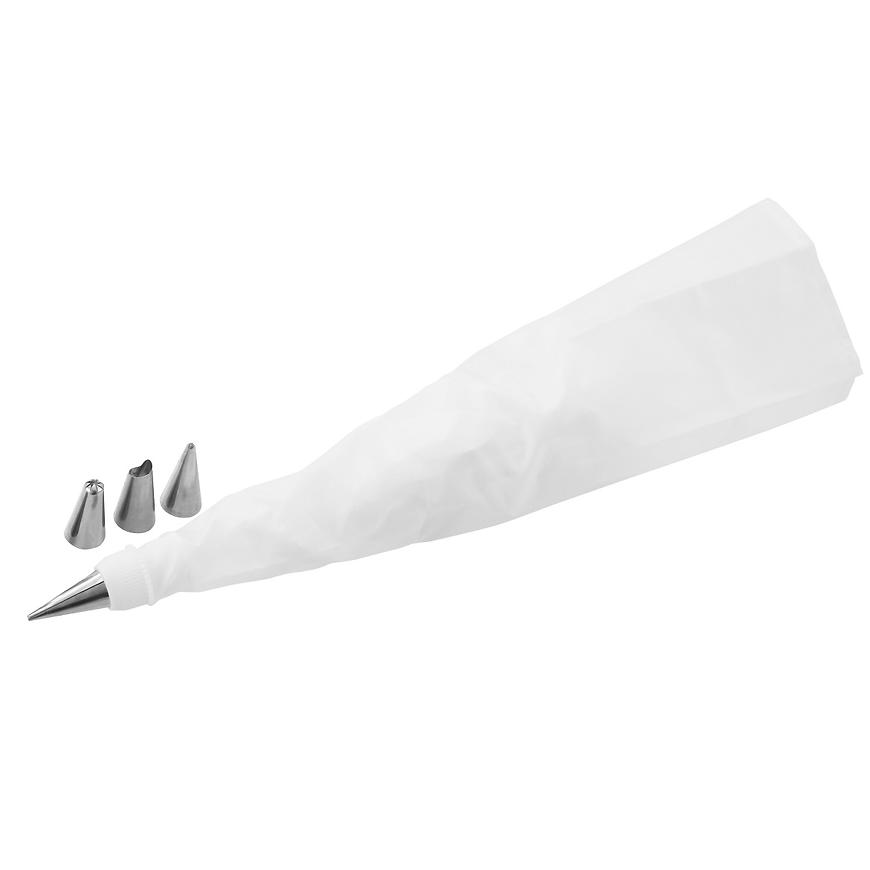 Sáček na zdobení + 4 koncovky 44731 BAUMAX