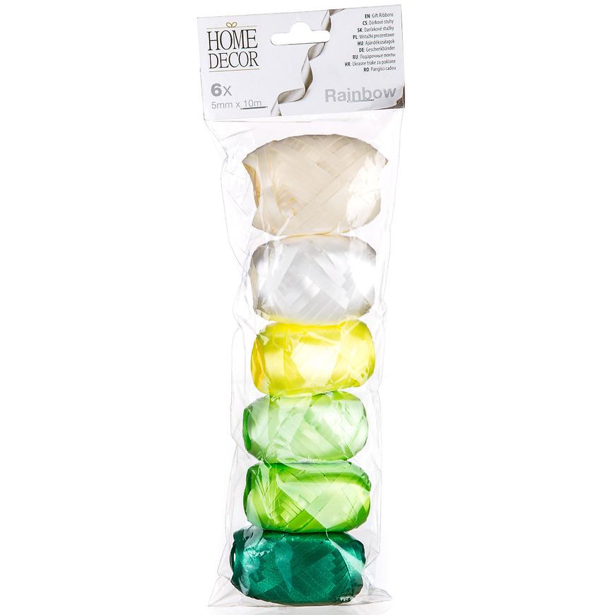 Sada mašlí 5 mm x 10 m 6 ks zelené 63928003 BAUMAX