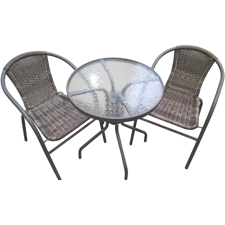 Sada technorattan Bistro 2+1 hnedý 331.280 BR BAUMAX