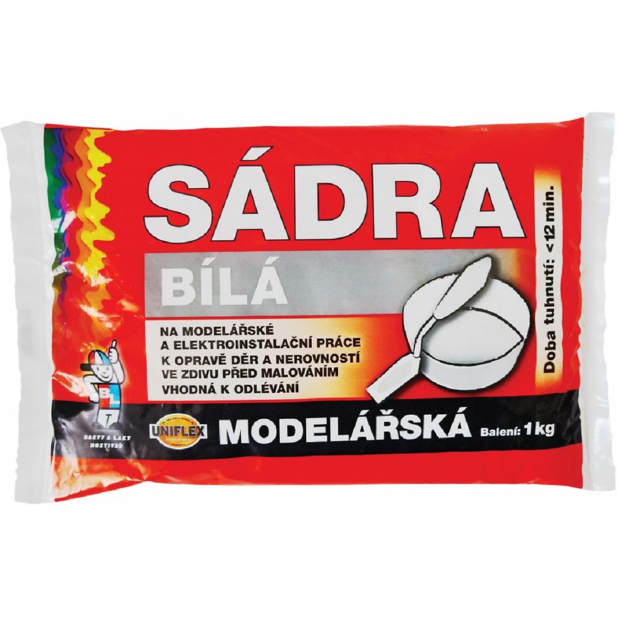 Sádra bílá 1kg BaL