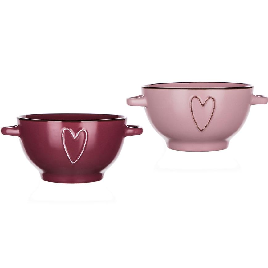 Salátová miska keramická Heart 660ml 60325025 BAUMAX
