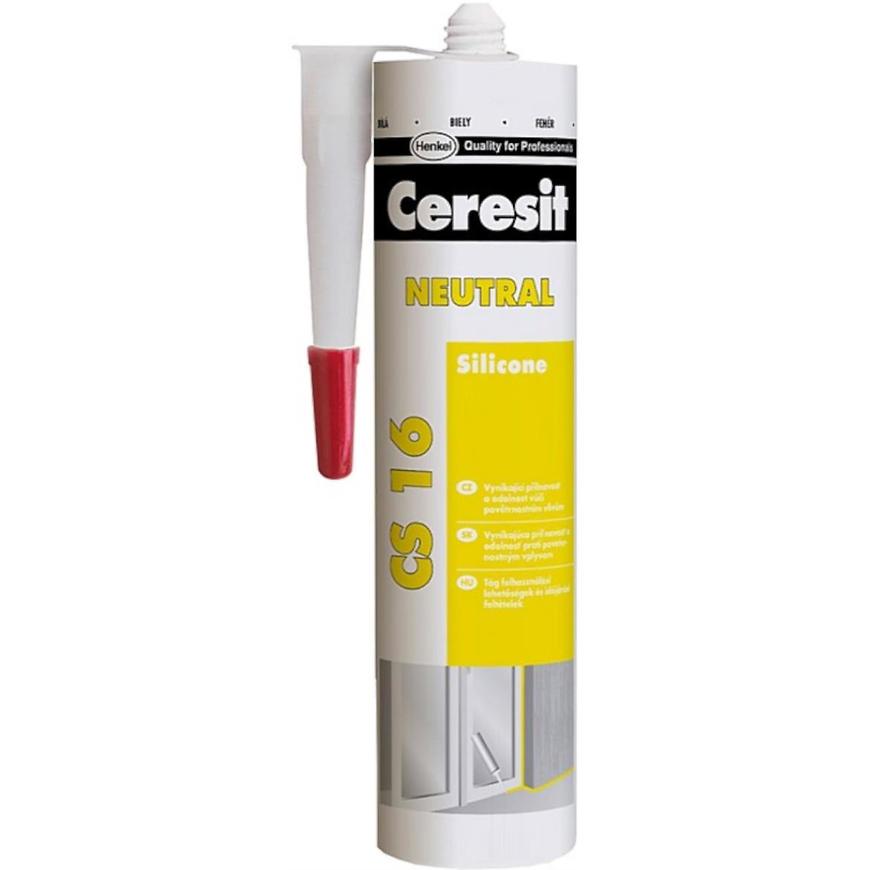Silikon neutrální Ceresit CS 16 transparentní 300 ml CERESIT