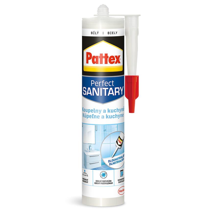 Silikon sanitární Pattex bílý 280 ml PATTEX
