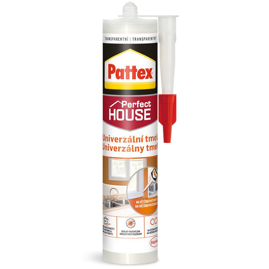 Silikon univerzální Pattex transparentní 280 ml PATTEX