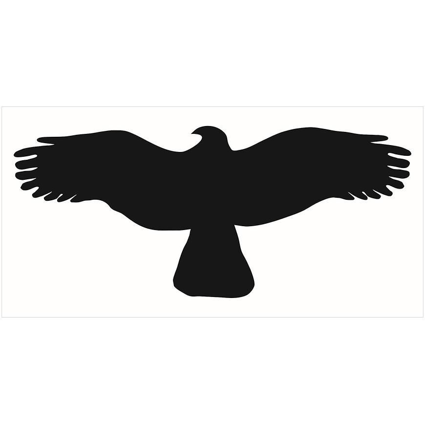 Silueta dravce č. 1 (1 ks)320x130xmm BAUMAX