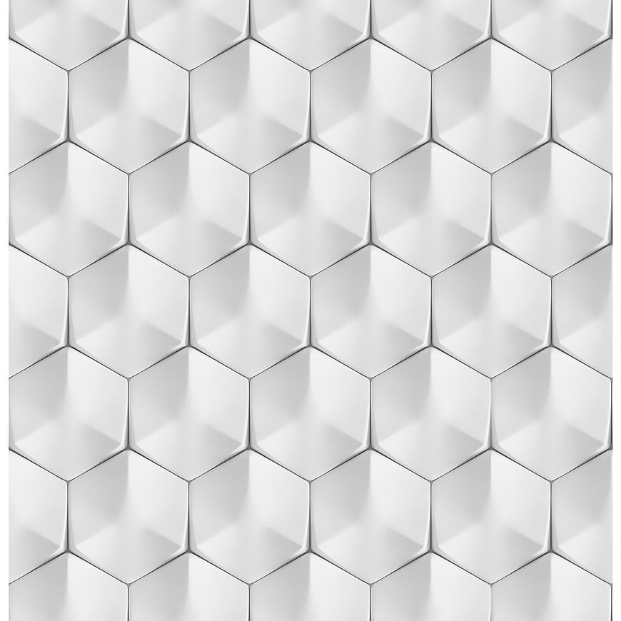 Skleněný panel 60/60 Polar Hex Esg AQUA MERCADO
