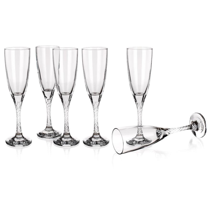 Skleničky na šampaňské 150ml 6ks 3344307 BAUMAX