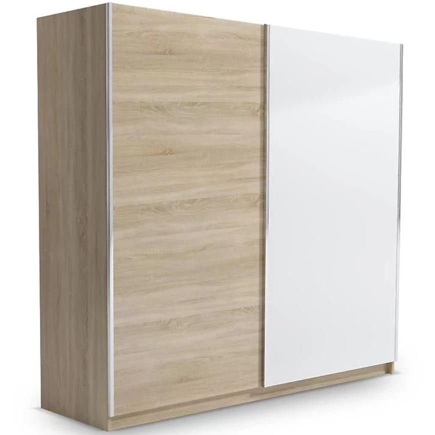 Skříň Alfa 1 200cm Dub Sonoma/Bílá BAUMAX