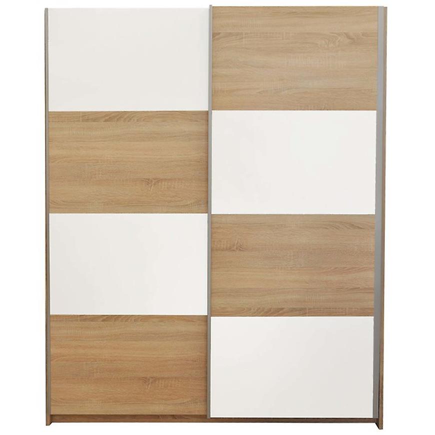 Skříň Alfa 3 150cm Dub Sonoma/Bílá BAUMAX