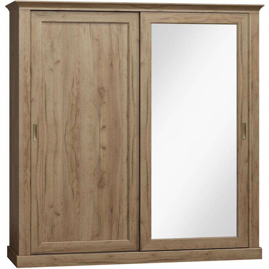 Skříň Antica 211cm Dub Kraft Zlatý BAUMAX