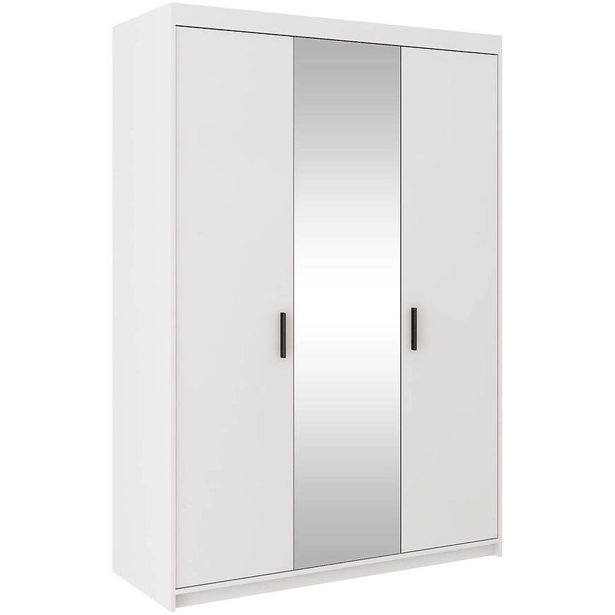 Skříň Elena 133cm Bílá/ Zrcadlo BAUMAX