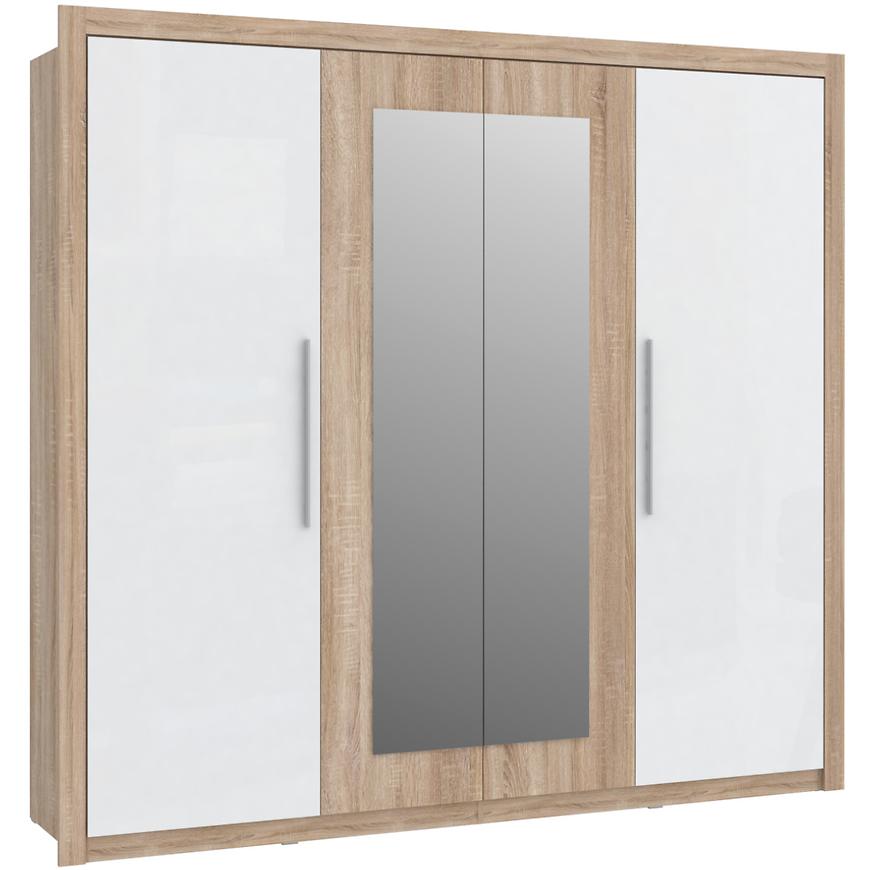 Skříň Julietta 240cm Dub Sonoma/Bílá BAUMAX