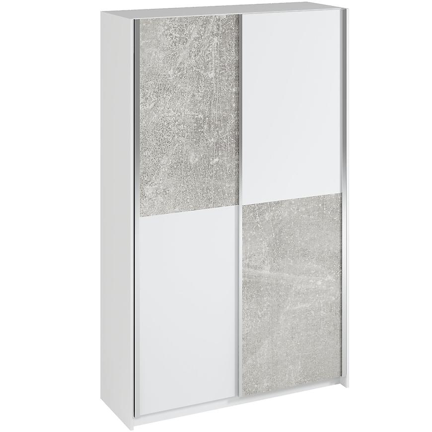 Skříň Kai 120cm Bílý/Beton BAUMAX