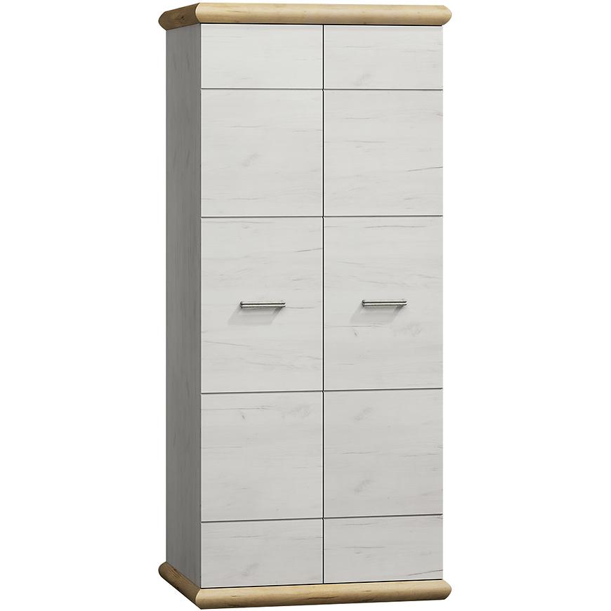 Skříň Kora 87cm Kraft Złoty/Kraft Bílá BAUMAX