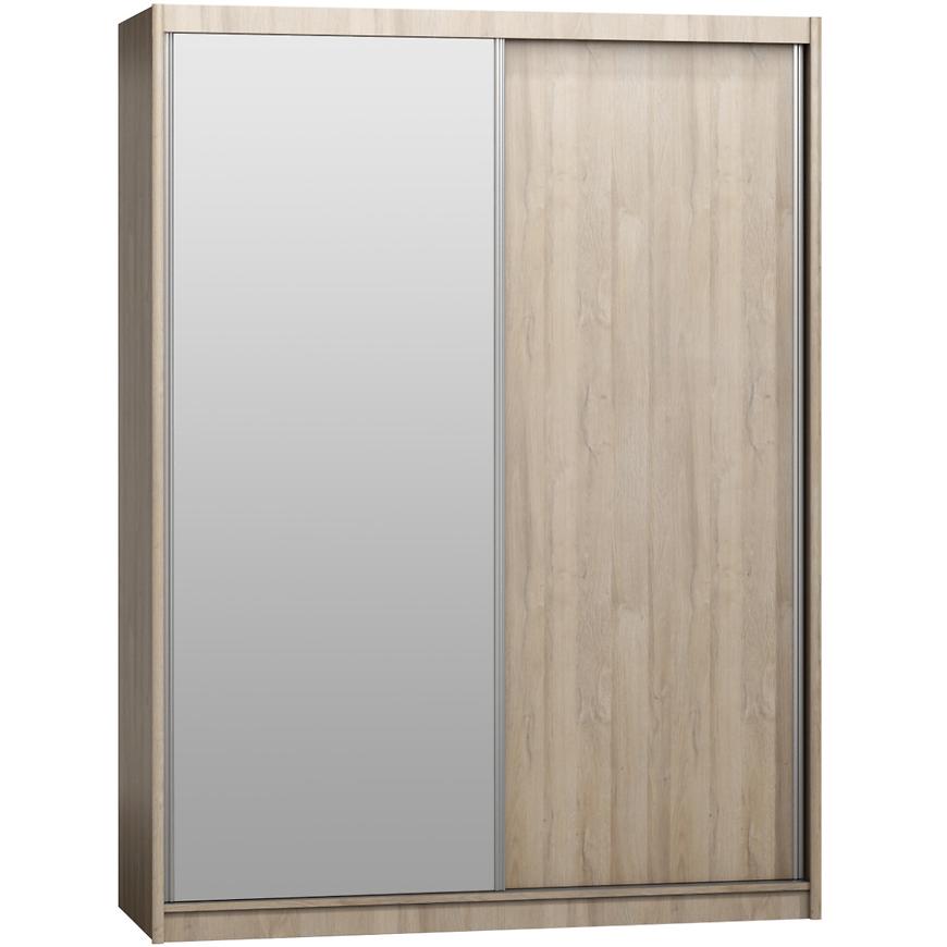 Skříň Maciej 180cm Zrcadlo Dub Grandson BAUMAX