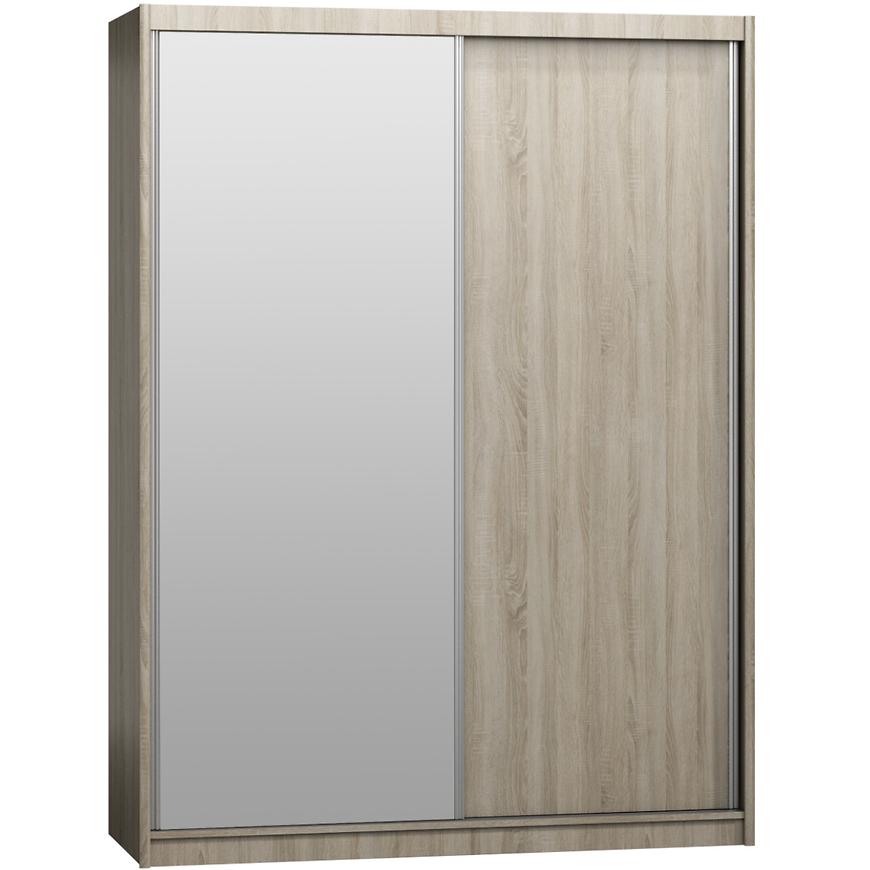 Skříň Maciej 180cm Zrcadlo Dub Sonoma BAUMAX
