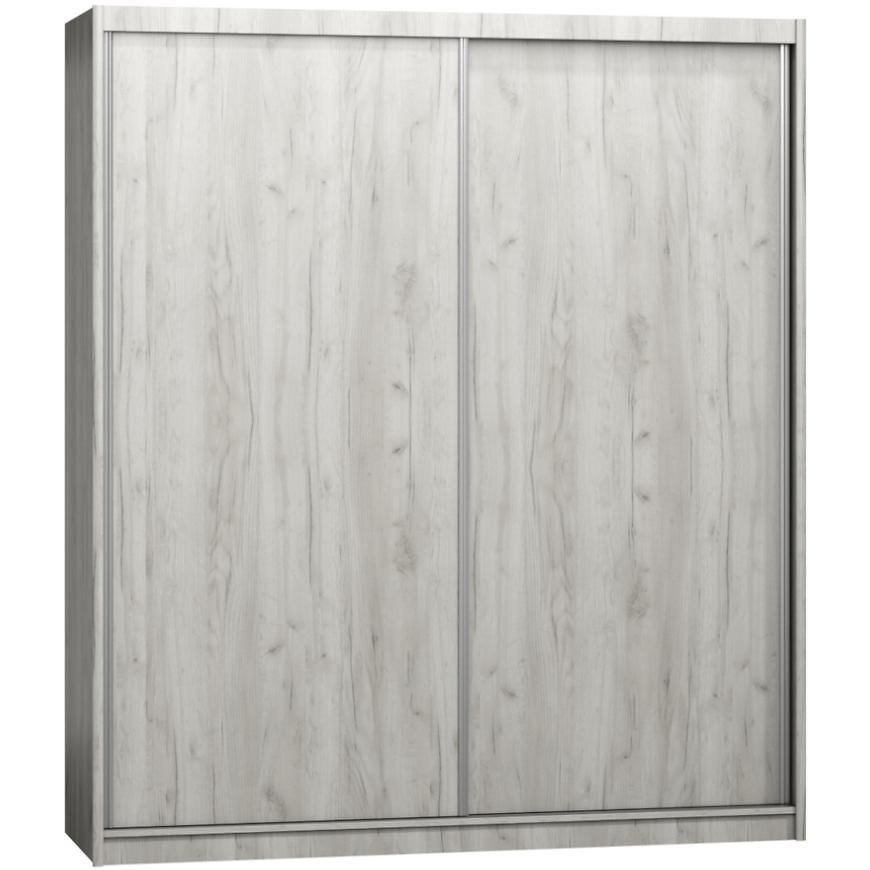 Skříň Maciej 208cm Dub Kraft Bílá BAUMAX