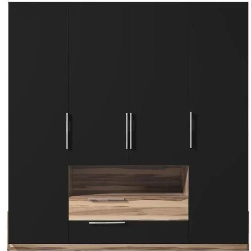 Skříň Morena 210cm Černá/Orech Baltimore BAUMAX