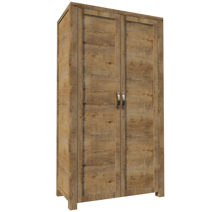 Skříň Nevada 100 cm Dub Lefkas Temný BAUMAX