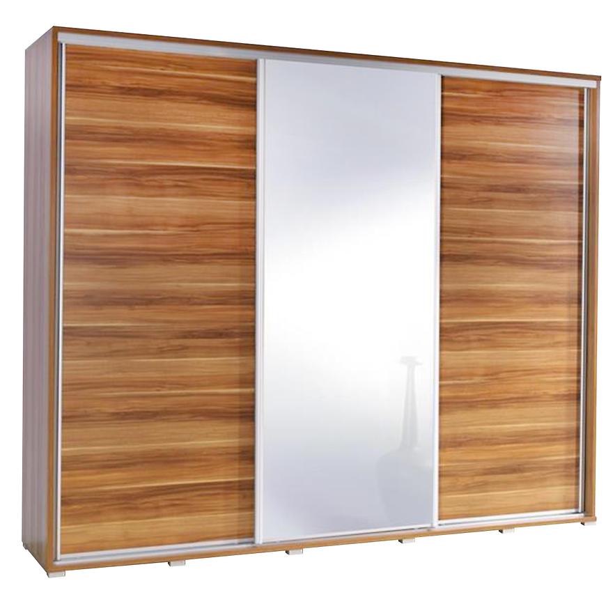 Skříň Penelopa 255cm Švestka BAUMAX