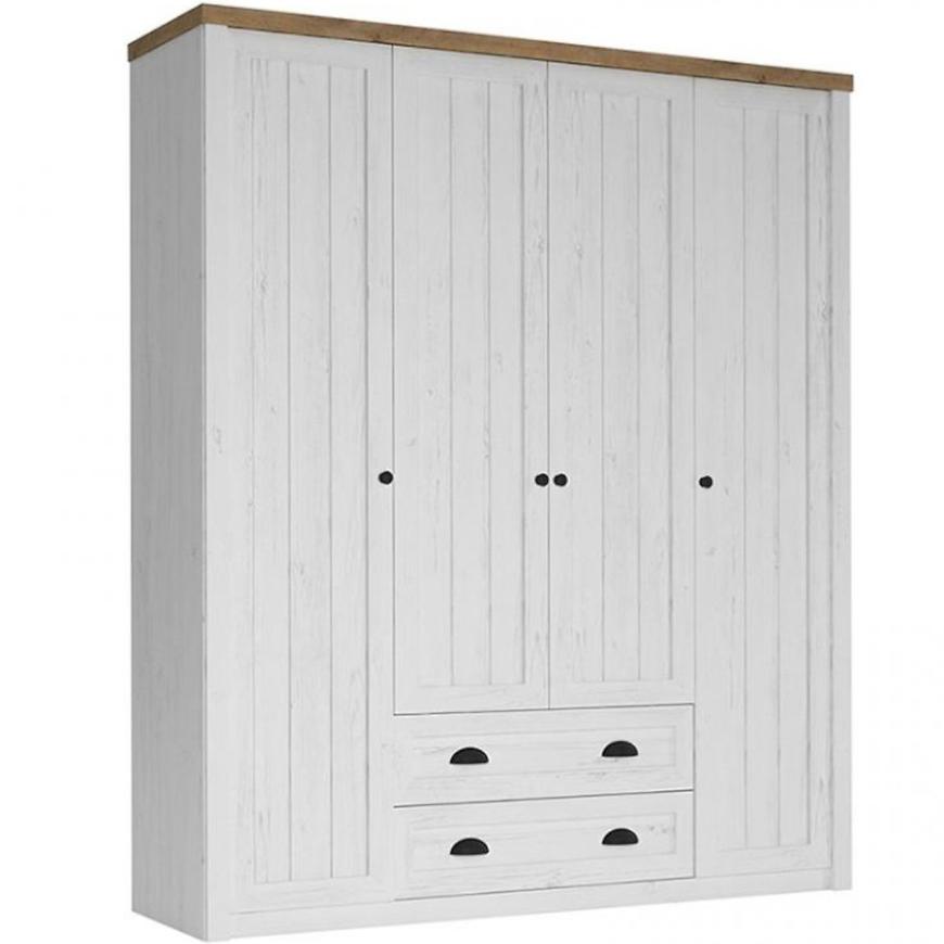 Skříň Prowansja 171cm Borovice Andersen/Dub Lefkas Tmavě BAUMAX