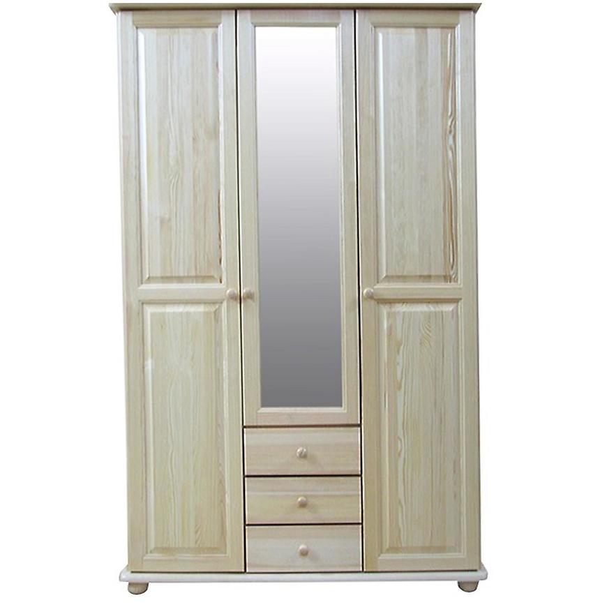 Skříň Se Zrcadlem 125cm Borovice BAUMAX