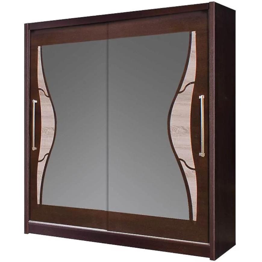 Skříň Se Zrcadlem Colorado 200cm Dub BAUMAX