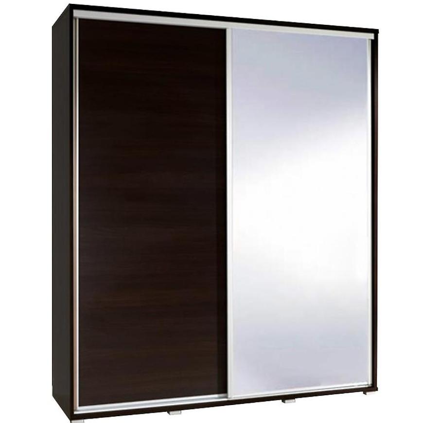 Skříň Se Zrcadlem Penelopa 155 cm Wenge BAUMAX