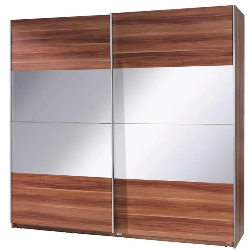 Skříň Se Zrcadlem Twister 2 225 cm Švestka Wallis BAUMAX