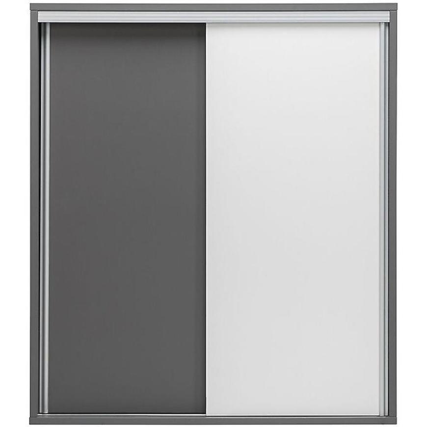 Skříň Zonda 120 cm Bílý/Šedá BAUMAX