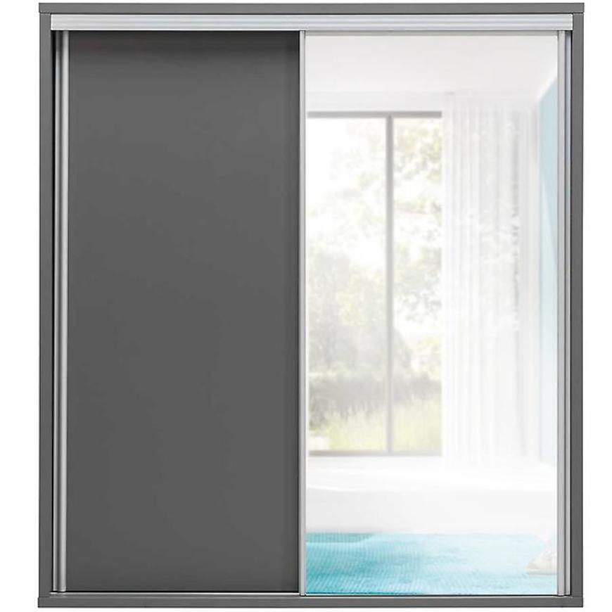 Skříň Zonda 206 cm Bílý/Šedá BAUMAX