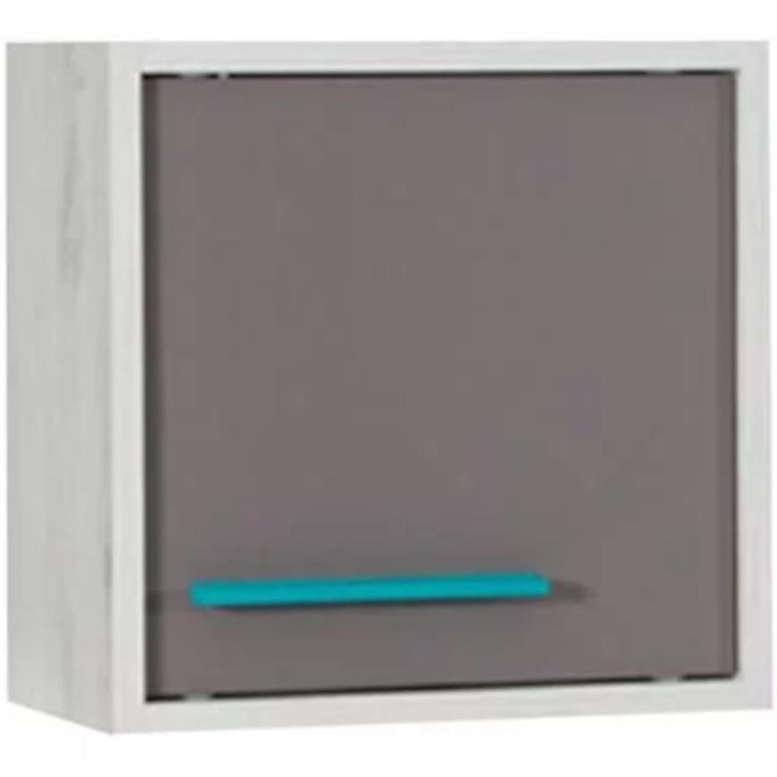 Skříňka Rest 35 cm Seda/Dub Bila