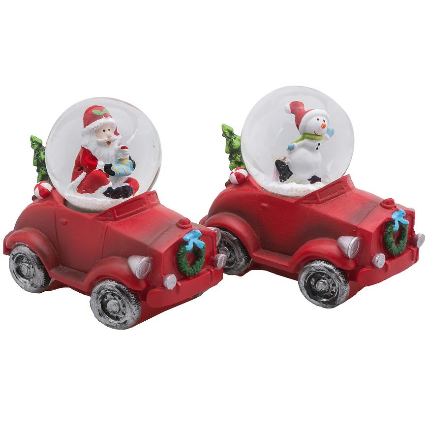 Sněhová koule 8cm mix 41201 BAUMAX