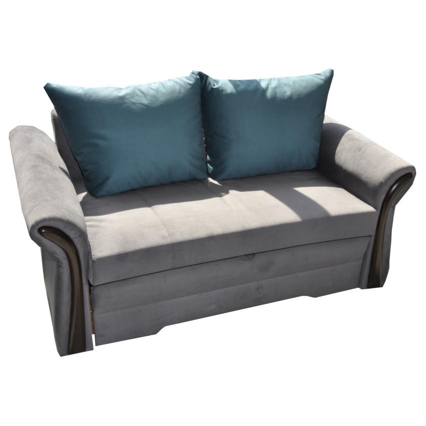 Sofa Nata Bella 13 Polštáře Bella 08 dr. Orech BAUMAX