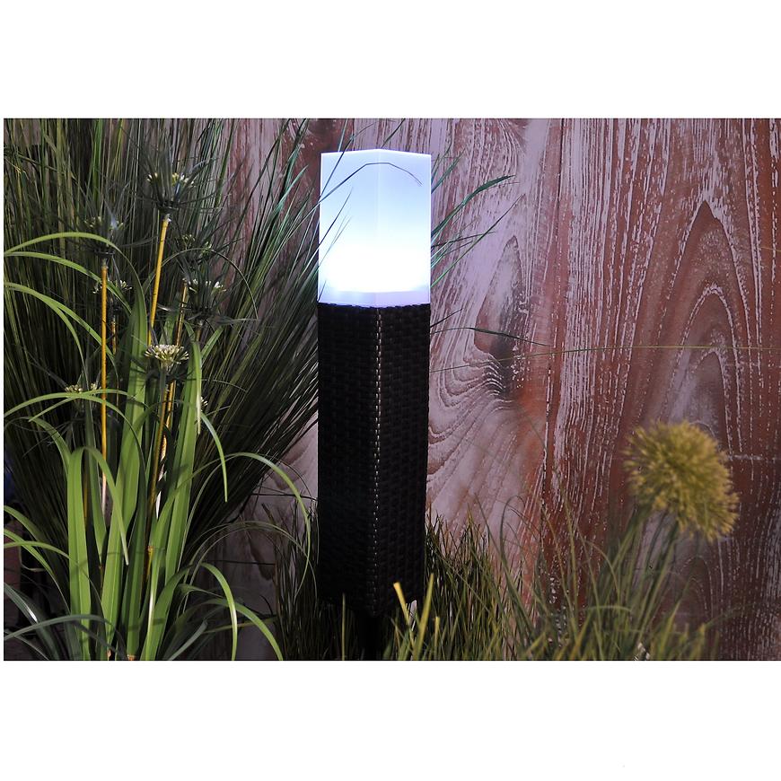 Solární osvětlení 4 LED 67cm ratan BAUMAX