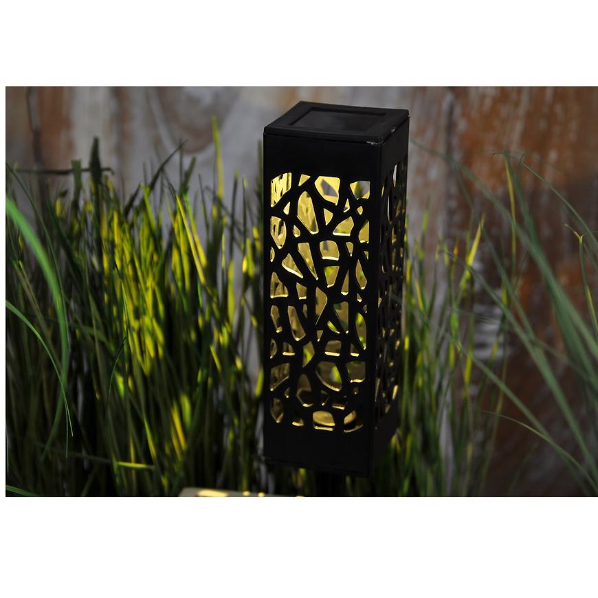Solární osvětlení 6*6*29cm ST-82448 BAUMAX