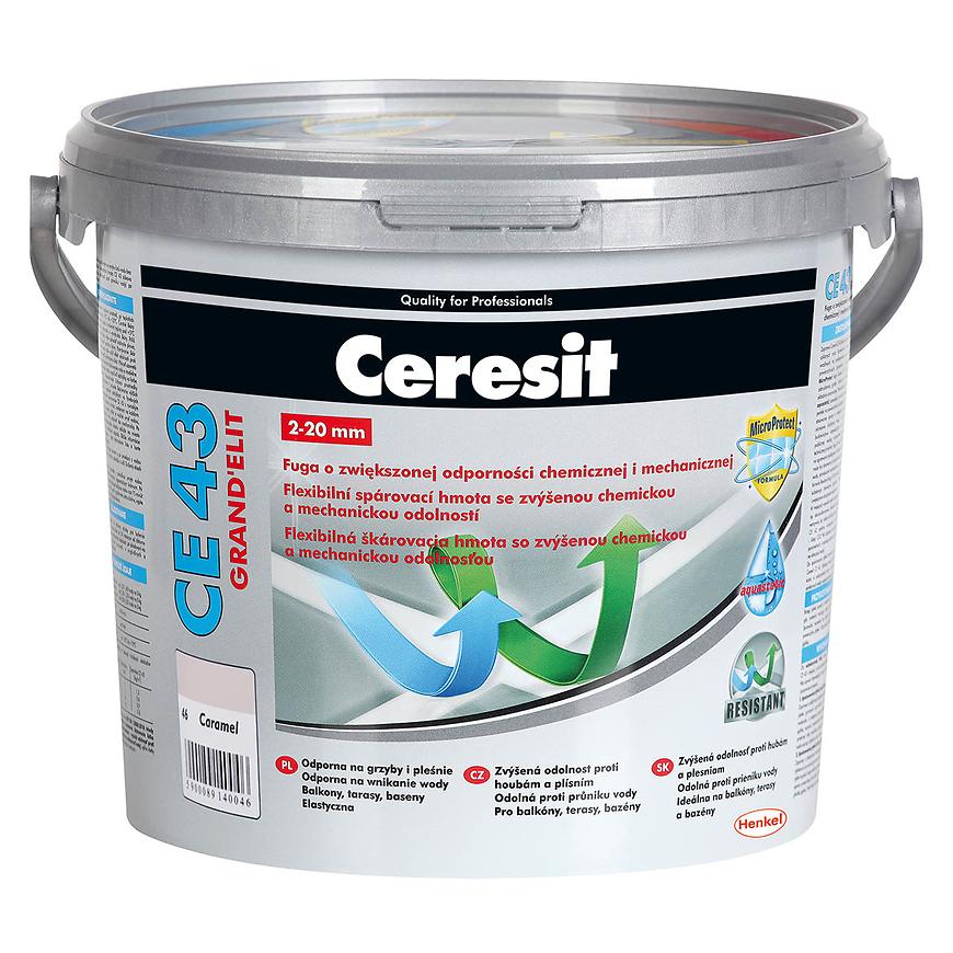 Spárovací hmota CE43 bílá 5kg CERESIT