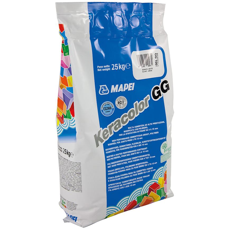 Spárovací hmota Keracolor GG 100 bílá 25 kg Mapei