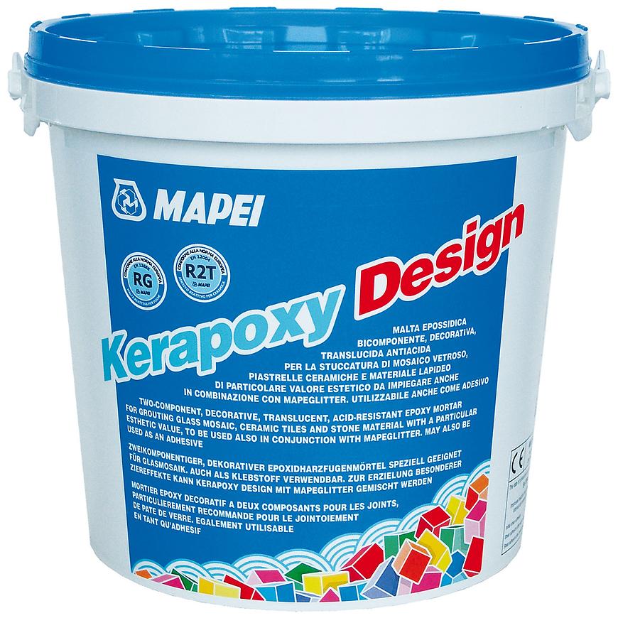 Spárovací hmota Kerapoxy Design 113 cementovì šedá epoxidová 3 kg Mapei