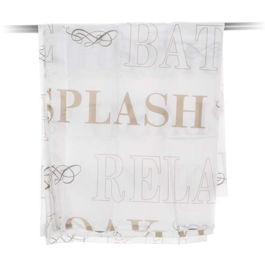 Sprchový závěs 180x200 cm pes Nápisy 42125024 BAUMAX