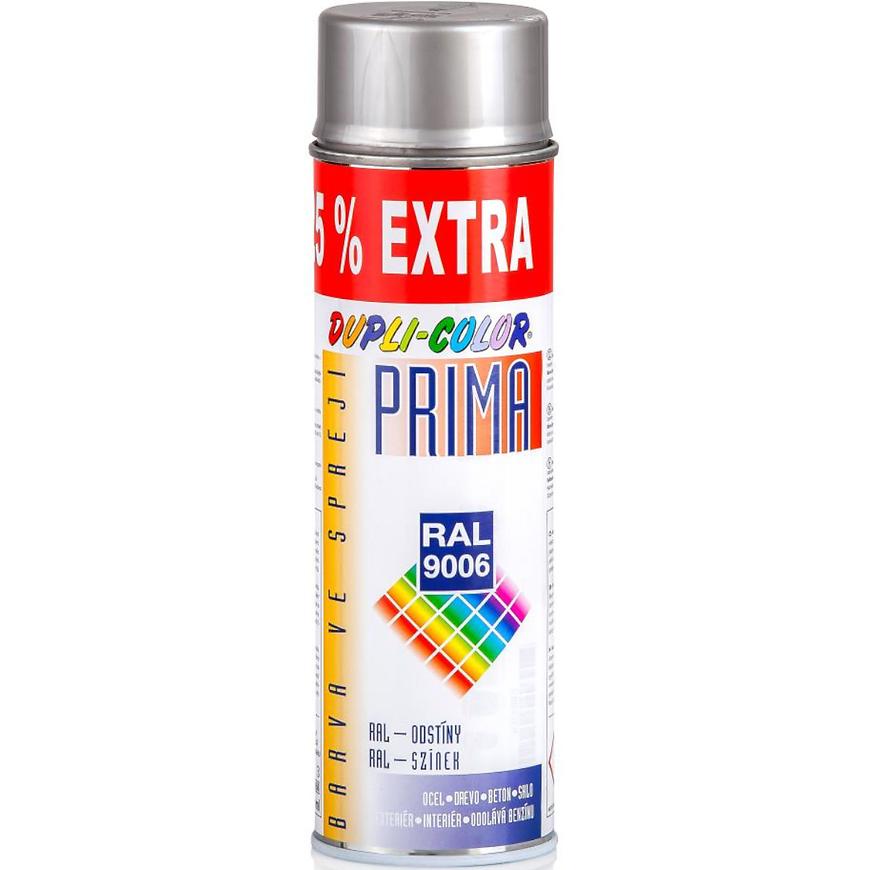 Sprej Prima bílý hliník 500ml MOTIP