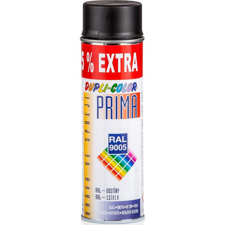 Sprej Prima černá mat 500ml MOTIP