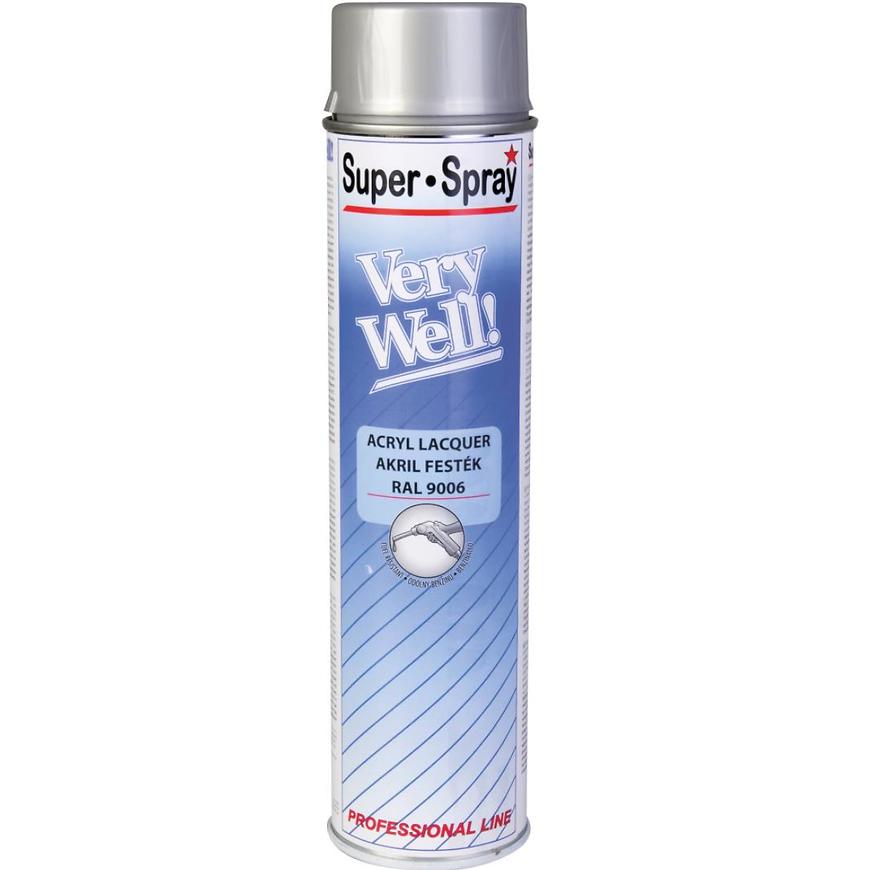 Sprej VeryWell RAL9006 600ml MOTIP