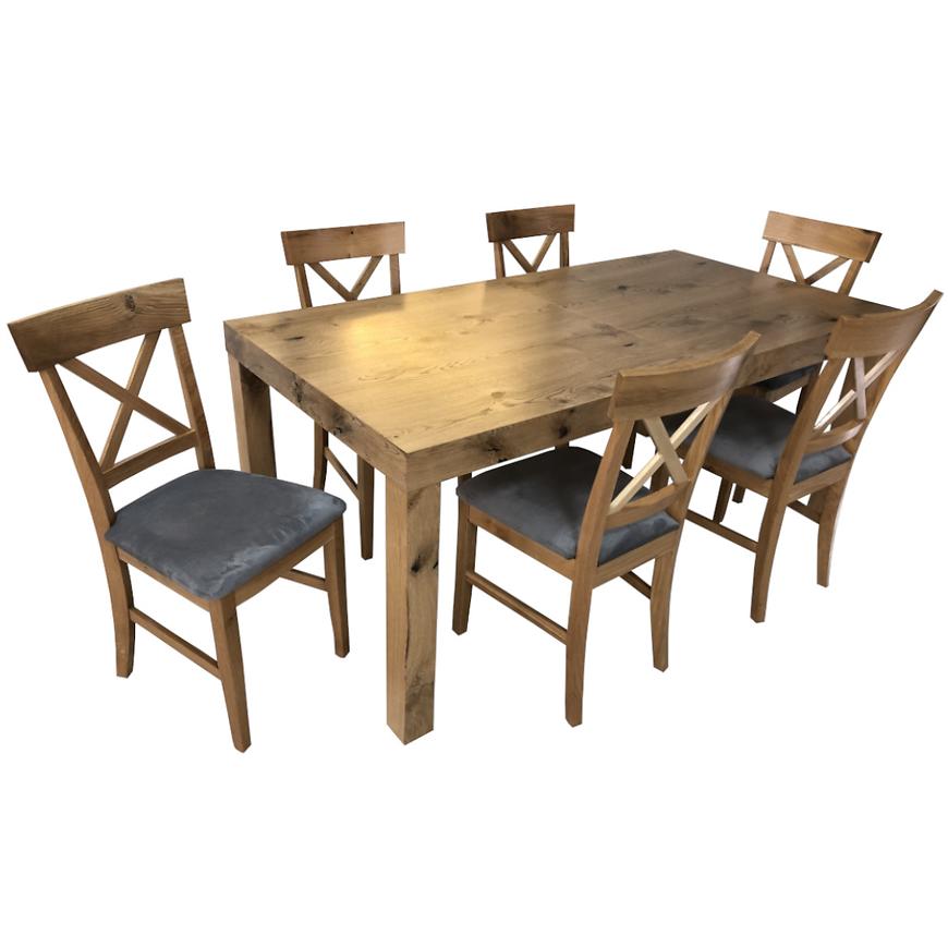 Stůl 140x80+40 Dub Sek. BAUMAX