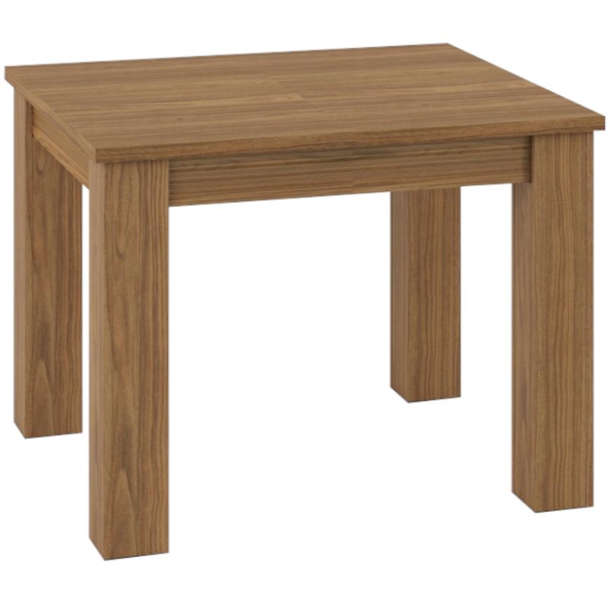 Stůl Dallas 101x89+80cm Orech/Bílý Lesk/Orech BAUMAX