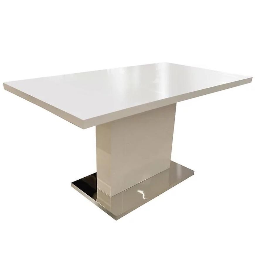 Stůl Everest 140x80 Bílý BAUMAX