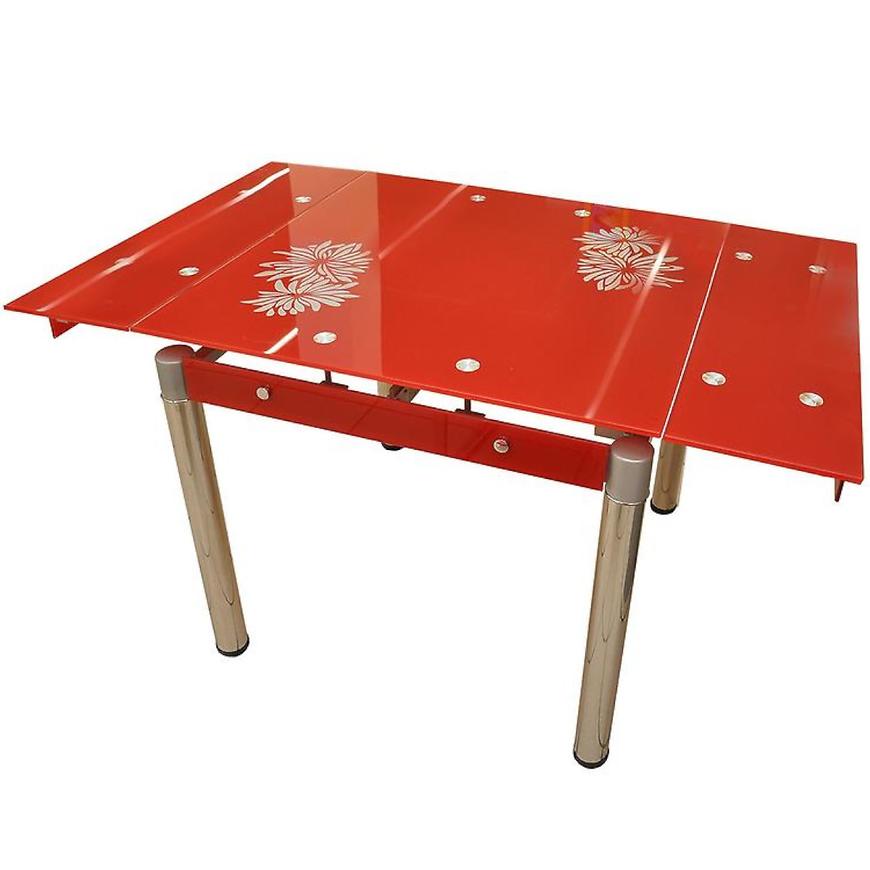 Stůl Frank 130x80 Červené BAUMAX