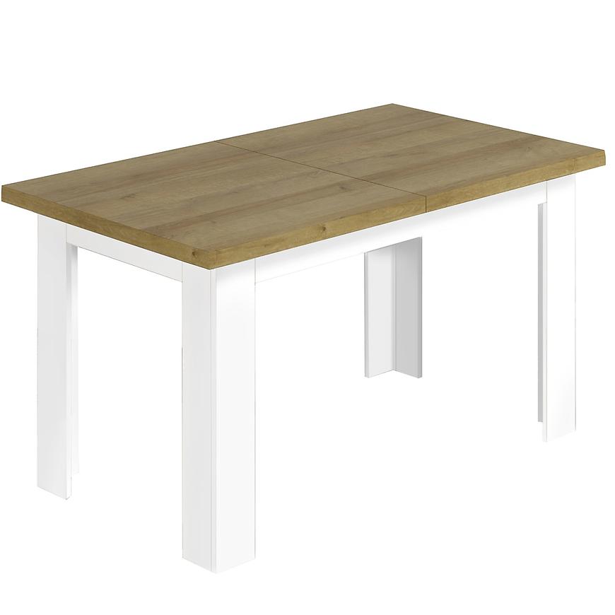 Stůl Ken 140X80 Dub Craft/Bílá BAUMAX